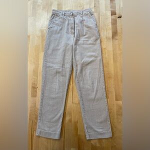 Charter Club Khaki Color Corduroy Straight Leg Pants